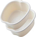 Foot Soaking Tub Sturdy Soaking Feet Bucket Large Size Foot Basin Thickened by Chpbolly