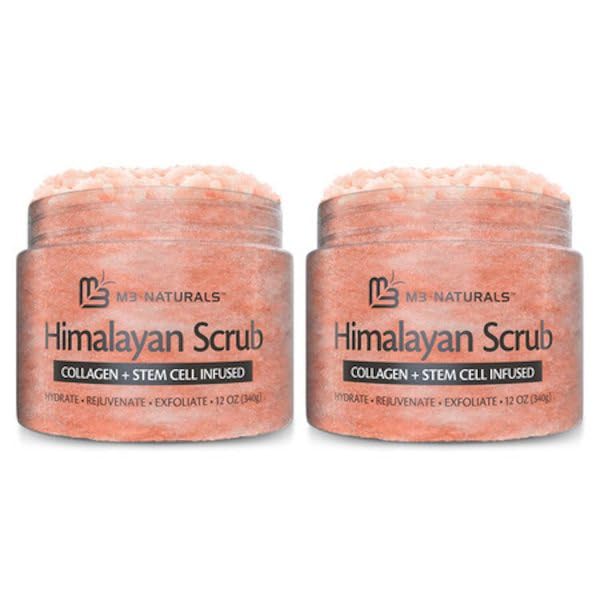 Himalayan Salt Scrub, and Body Exfoliator by M3Naturals