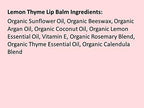 Moroccan Magic Organic Lemon Thyme Lip Balm 3 Pack | Ultra-Hydrating Argan & - Image 8
