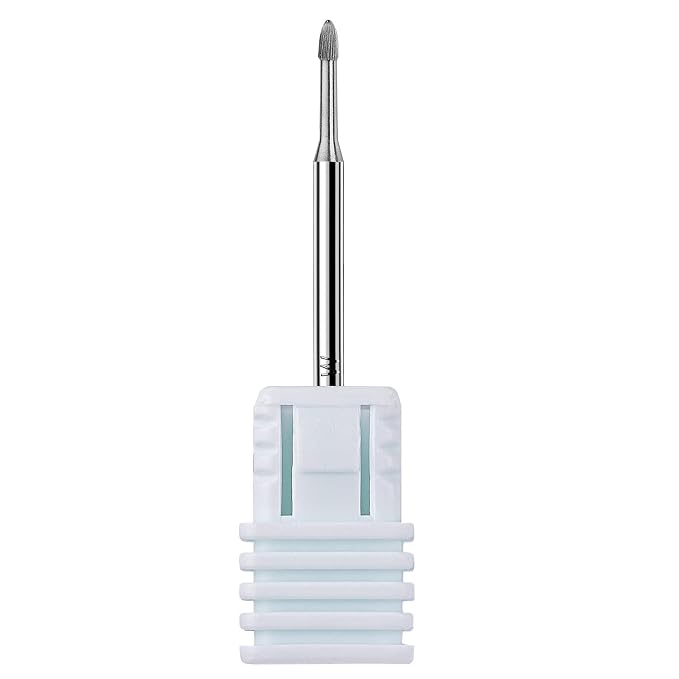 Makartt Nail Drill Bits:3/32" Safety Tungsten Carbide Cuticle Remover Drill Bit by Makartt