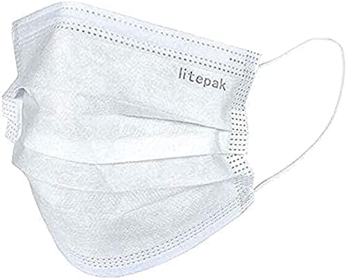 Litepak 125-Pack Disposable Face Mask Premium Comfort Earloops - Image 7