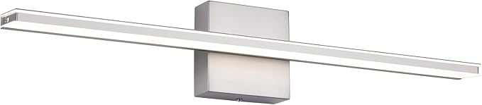 LED Modern Bathroom Light Fixtures 18W Brushed Nickel Vanity Lights Bar 5CCT - Image 9