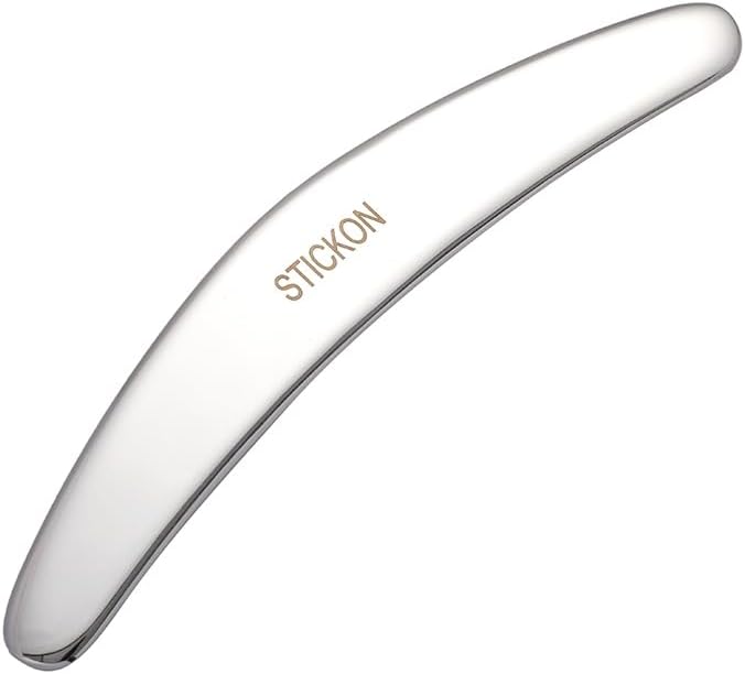 STICKON Stainless Steel Muscle Scraper Tools Set 2 in 1 Gua Sha Scraping - Image 4