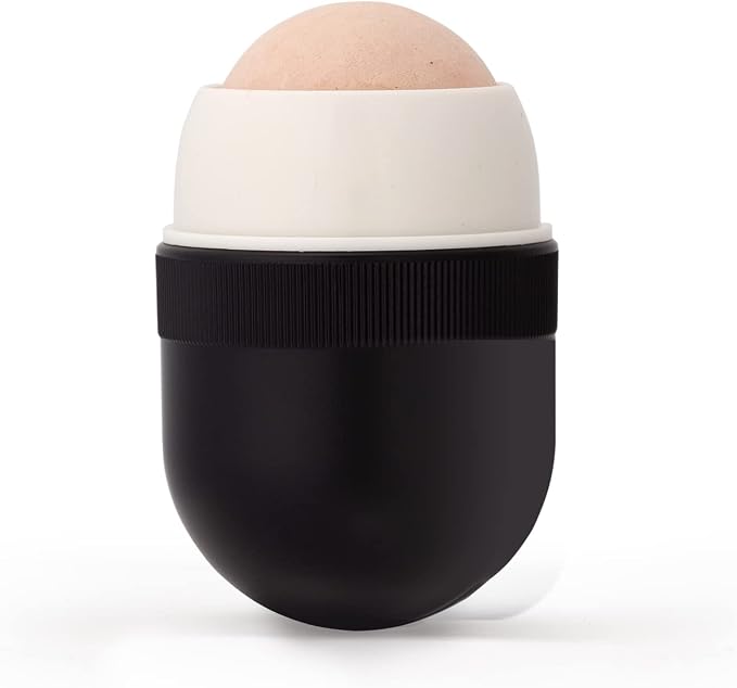 Korean Beauty Oil-Absorbing Volcanic Face Roller, Portable and Reusable by Unknown