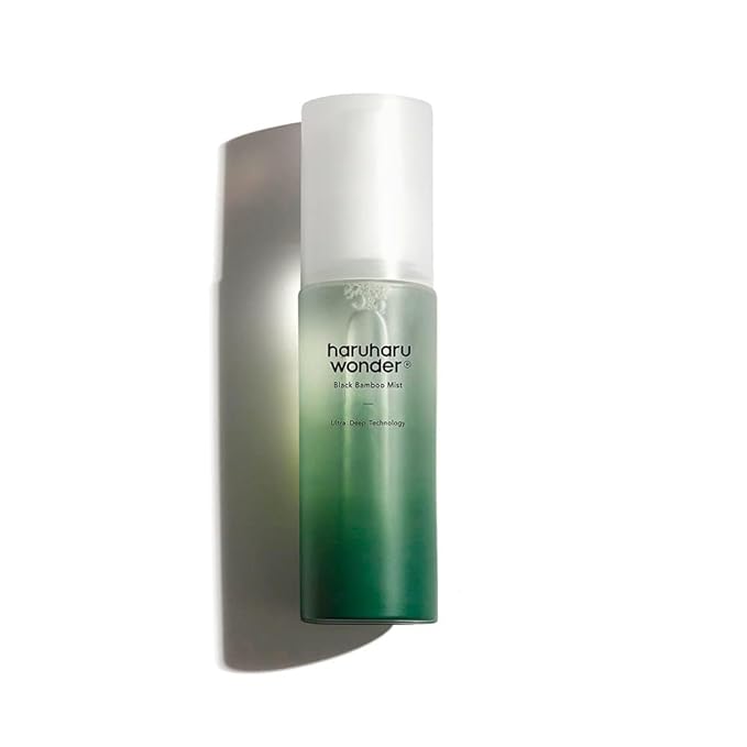 HARUHARU wonder Black Bamboo Mist, Hydrating and Firming Skin, Panax Ginseng by HARUHARU