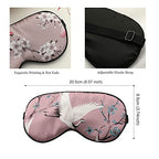 4-Pack Silk Satin Eye Mask Classic Painting Arts Sleep Mask Blindfold - Image 6