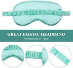 4 Pcs Silk Eye Mask for Sleeping Soft Satin Sleep Mask - Image 2