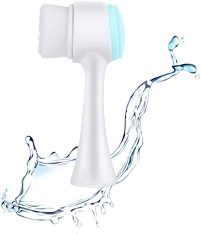 Facial Cleansing Brush 2 in 1Double-Sided Manual Facial Cleaning Brush by OHES
