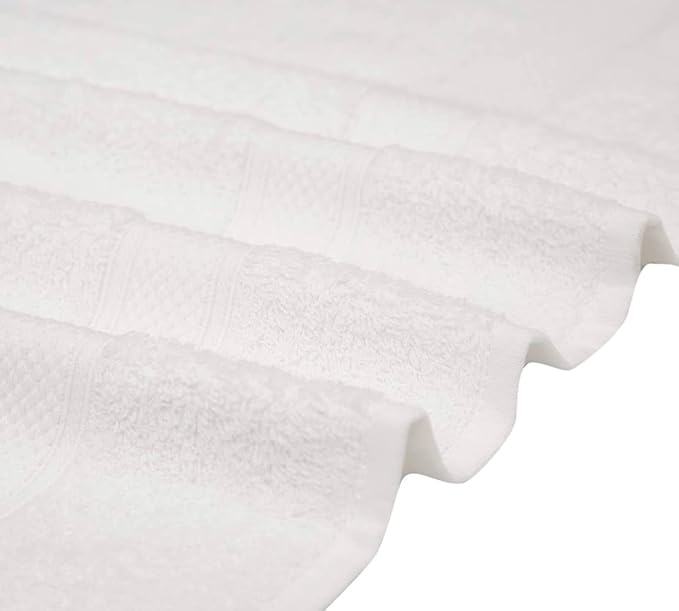 KAHAF COLLECTION 100% Cotton Bath Towel Set, Quick Dry, Highly Absorbent - Image 3