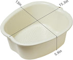 Ytterbium Foot Soaking Bath Basin, Large Massage Foot Soaking Tub, Plastic Home - Image 8