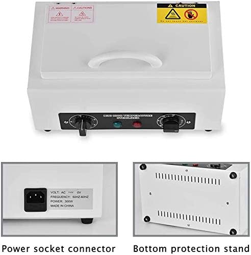 300W Heat Sterilizer NV-210 w/Timer Disinfection Box Manicure Pedicure SPA - Image 3