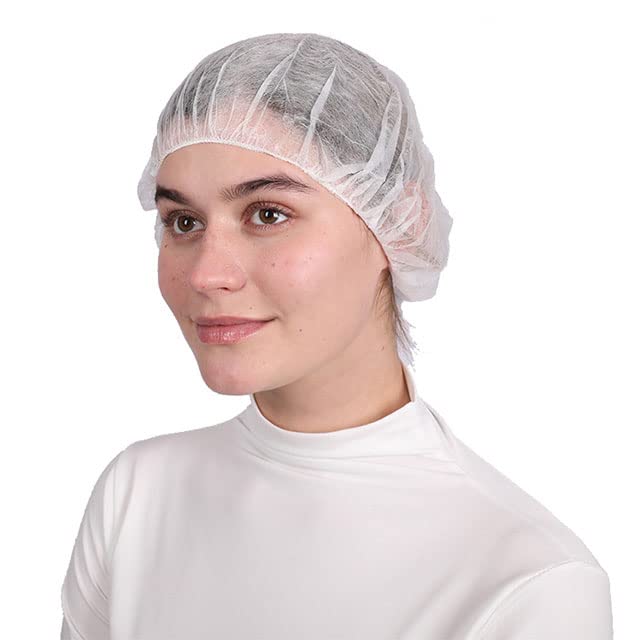 Disposable Caps Hair Nets, Salon Spa Food Service 21" Case of 1000 - Image 4