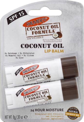 Palmer's Coconut Oil Formula Lip Balm Duo, All-Day Moisturization, Hydrates Dry - Image 2