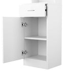 mefeir Salon Station, Barber Hair Stylist Storage Cabinet - Image 9