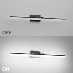 Aipsun Modern LED Vanity Light Adjustable Bathroom Light Fixtures Over Mirror - Image 7