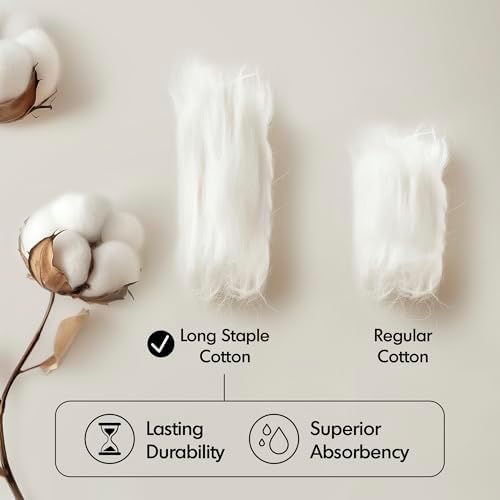 Madison Park 800GSM Bathroom Towel Set of 8 100% Cotton Bath Towel Set - Image 9