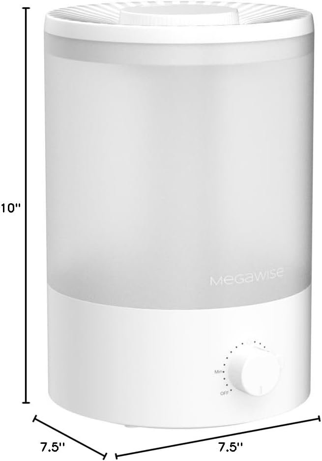 MEGAWISE 3.5L Cool Mist Humidifier – Ultra-Quiet Ultrasonic Vaporizer - Image 12