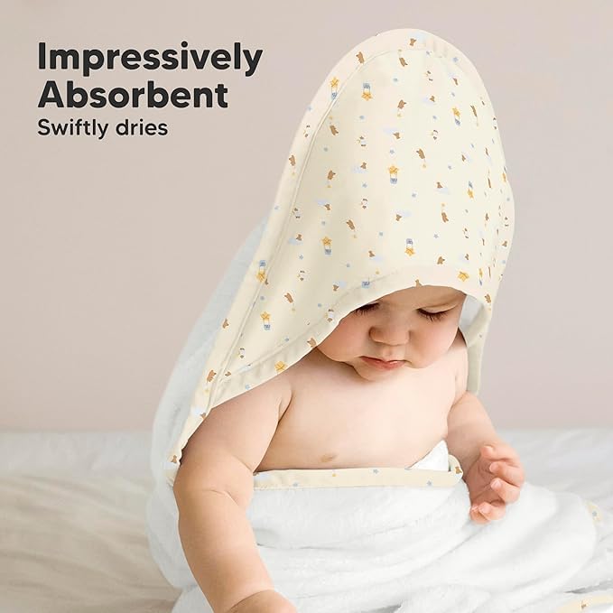 KeaBabies Hooded Baby Towel for Newborn - Image 5