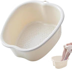 Foot Soaking Tub Large Size Foot Basin Sturdy Soaking Feet Bucket Massager Tub by Chpbolly