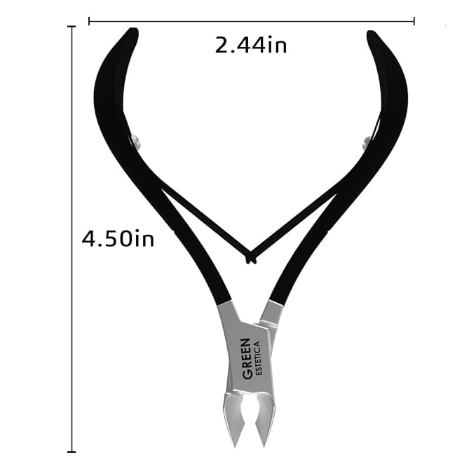 Professional Cuticle Trimmer Nail Cuticle Cutter Stainless Steel Cuticle Nippers - Image 2
