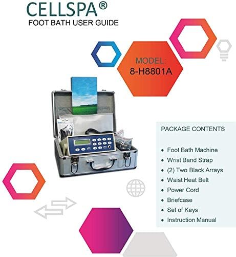 Fir Belt Chi Ionic Ion Detox Machine Foot Bath Aqua Spa Cleanse - Image 6