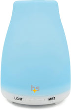 HealthSmart Essential Oil Diffuser, Cool Mist Humidifier and Aromatherapy by HealthSmart