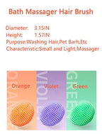 Aroveea Hair Scalp Brush Dandruff Cleaning Brush Shower Scalp Shampoo Brush - Image 4