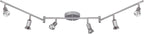 Globe Electric 59351 Payton 6-Light Foldable Track Lighting, Matte Silver - Image 10