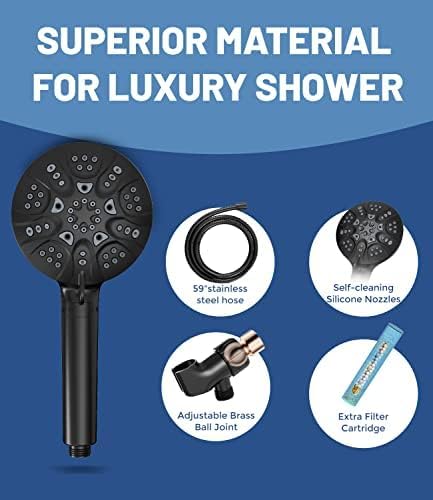 6-Mode High Pressure Handheld Shower Head - Image 7