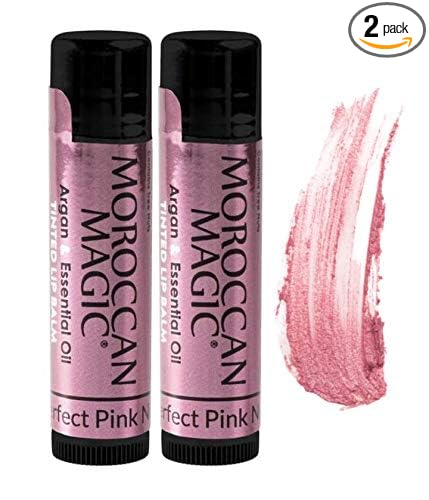Moroccan Magic Perfect Pink Tinted Lip Balm | Made by MoroccanMagic