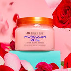 Tree Hut Moroccan Rose Shea Sugar Scrub, Mothers Day Gifts, Exfoliating & - Image 5