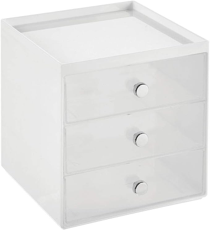 mDesign Makeup Organizer Storage Station Cube - Image 8