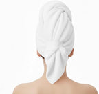KEEPOZ Cotton Hair Towel Quick Dry Hair Towel Hair Drying Towels Suitable by KEEPOZ