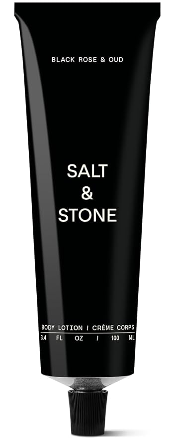 Salt & Stone Body Lotion for Women & Men | Black Rose & Oud | Hydrates by SaltStone