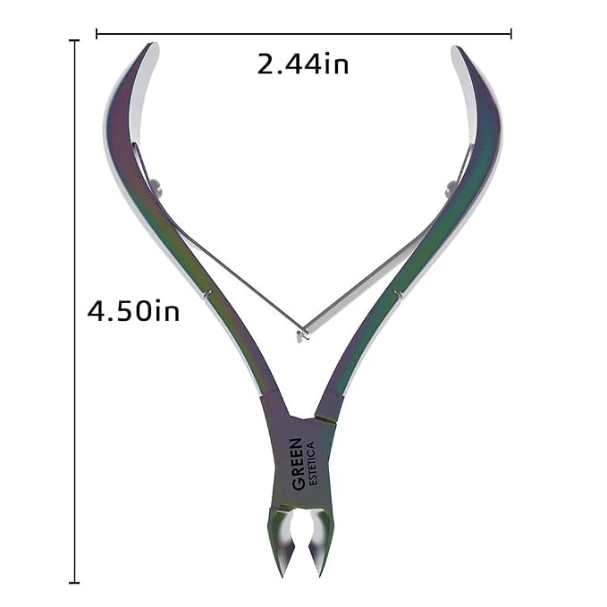 Professional Cuticle Trimmer Nail Cuticle Cutter Stainless Steel Cuticle Nippers - Image 2