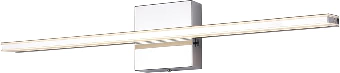 Chrome Vanity Lights for Bathroom 5CCT Dimmable Bathroom Lighting Fixtures Over - Image 9
