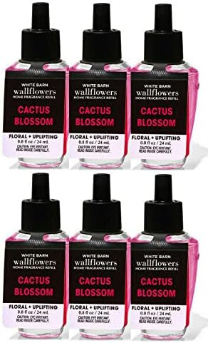 Bath and Body Works 6 Pack, Cactus Blossom Wallflowers Fragrance Refill by BathBodyWorks