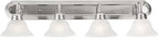 Design House 519215 Millbridge Vanity Light Dimmable by DesignHouse