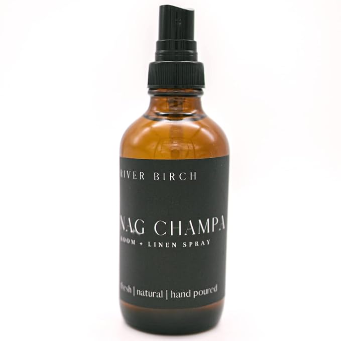 River Birch Nag Champa Scented Linen and Room Spray | Home Fragrance | 4 oz by RiverBirch