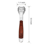 ZIZZON Foot Care Pedicure Callus Shaver Hard Skin Remover Wood Handle 10 Blades - Image 2