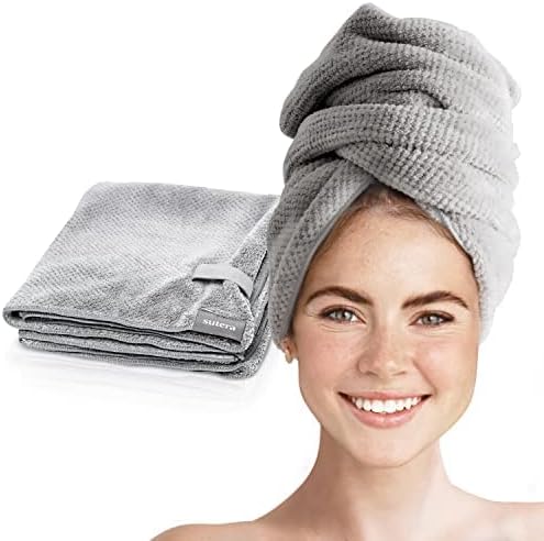 Sutera Silverthread Hair Wrap | Soft, Lightweight, & Quick-Drying | Helps - Image 7