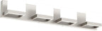 Tipace 4 Lights LED Modern Vanity Light Brushed Nickel Bathroom Lighting by Tipace