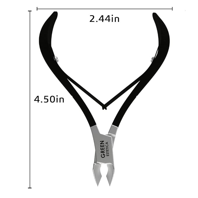 Professional Cuticle Trimmer Nail Cuticle Cutter Stainless Steel Cuticle Nippers - Image 2
