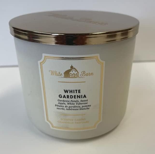 Bath & Body Works White Gardenia 3-Wick Candle - Image 2