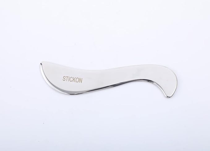 STICKON Gua Sha Massage Tool 2 in 1 Stainless Steel Gua Sha Scraping Massage - Image 3