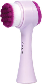 CALA Dual-Action Facial Cleansing Brush, Superfine Soft Bristles Deep Clean by CALAPRODUCTS