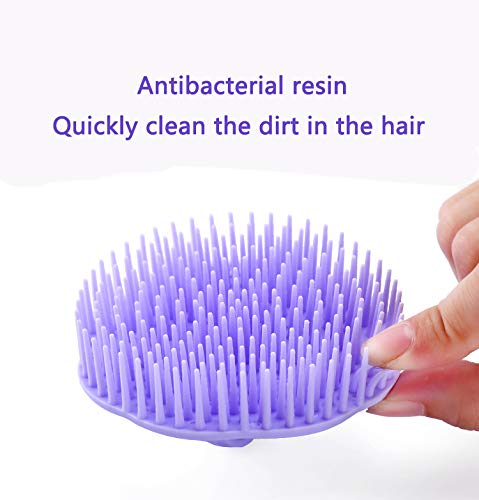 Aroveea Hair Scalp Brush Dandruff Cleaning Brush Shower Scalp Shampoo Brush - Image 6