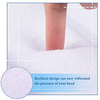 Jetec Inflatable Bath Pillow for Tub Non Slip Bathtub Pillow Soft Comfortable - Image 3
