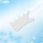 Healifty Gua Sha Board Scraping Massage Tool Ceramic Guasha Facial Board Plates - Image 5