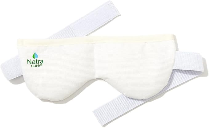 NatraCure Steam Heated Eye Mask – Warm Compress by NatraCure